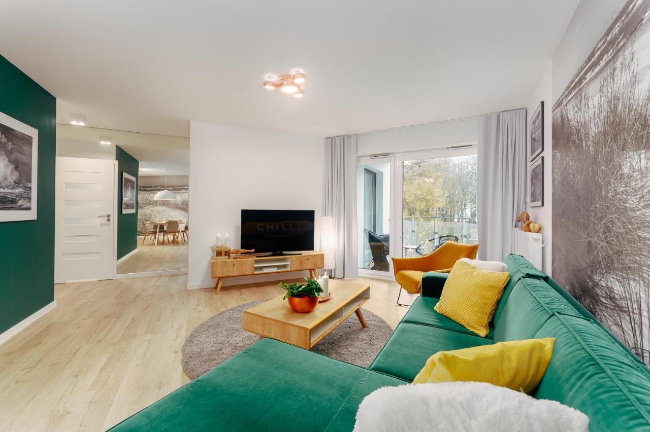 Chilliapartamenty - Nadmorskie Tarasy - Morski Z Dostepem Do Basenu Kołobrzeg Extérieur photo